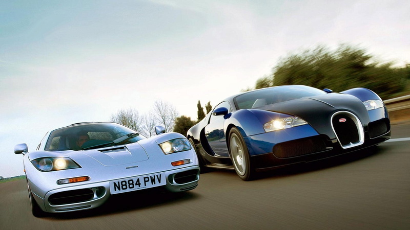 mclaren f1, Bugatti Veyron, technology, Bugatti, veyron, hd, art, cars, vehicles, f, 1080P, mclaren