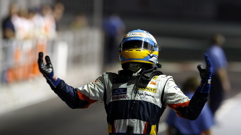 1080P, Renault F1 Team, Fernando Alonso