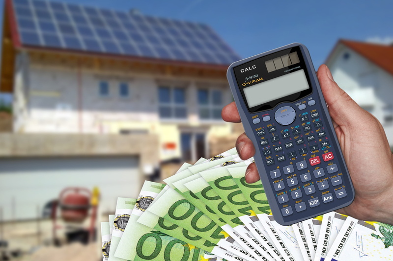 built structure, communication, financing, human body part, cost, one person, real estate, real people, hand, mobile phone, finance, single family home