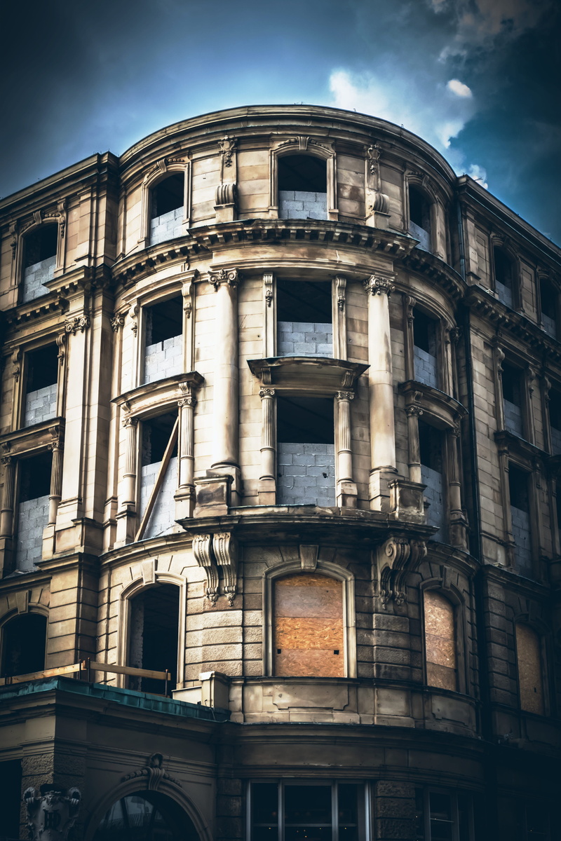built structure, ruin, old, nature, shell, the past, housebuilding, arch, city, window, construction work, travel destinations, facade, renovation, house