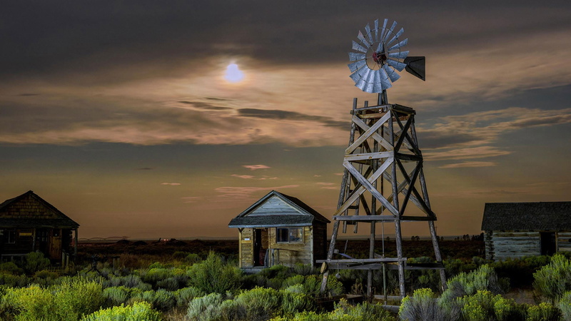 Oregon, Fort Rock Homestead Museum, 1080P, Museum, USA