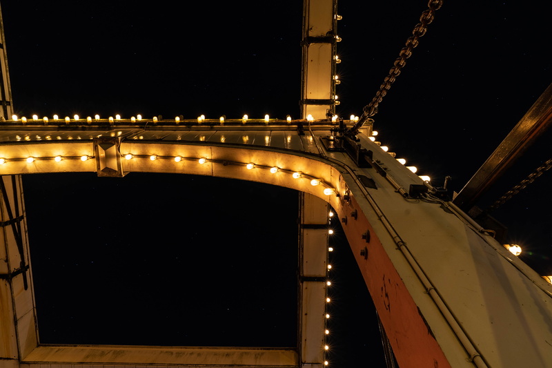 long, no people, architecture, lights, beautiful, bridge, draw, building, city, low angle view, lighting equipment, yellow, late, angles, iron, amsterdam