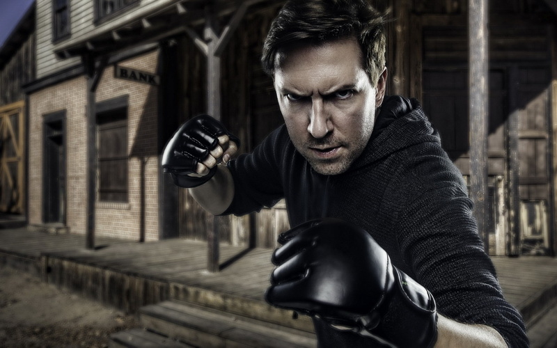 standing, Guy, punching, adult, sports training, vitality, lifestyles, architecture, one person, exercising, Boxing, aggression, boxing glove, healthy lifestyle