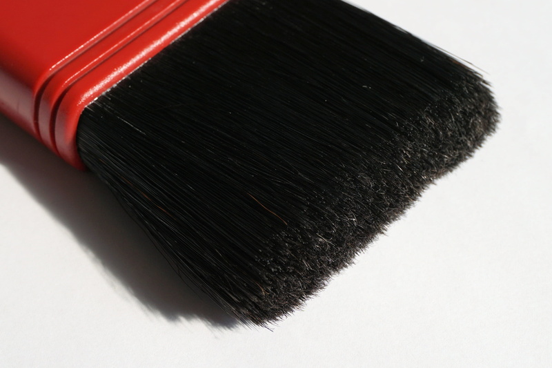 craft, no people, 2K, art and craft equipment, make-up, studio shot, brush, color, indoors, ink, character device, close, black color, thick, single object