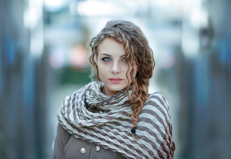 portrait, Alessandro Di Cicco, curls, Timeless, makeup, look, 1080P