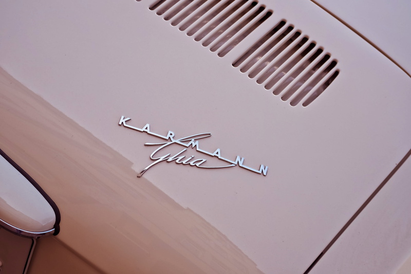 historically, close-up, built structure, no people, coupe, architecture, lettering, legend, wall - building feature, karman ghia, vintage car automobile