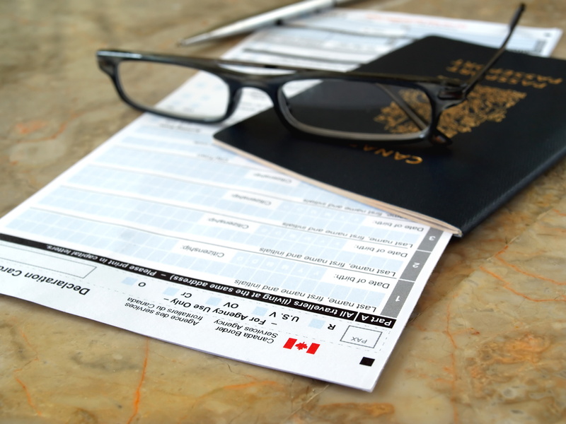 pen, 2K, form, canada flag, passport