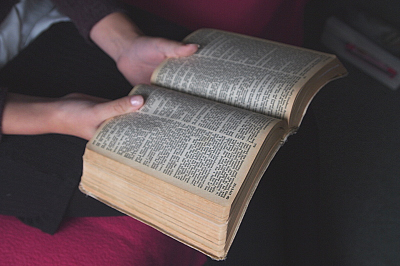 open, human finger, religion, indoors, high angle view, faith, finger, publication, Hands, hand, body part, women, book, adult, real people, lifestyles