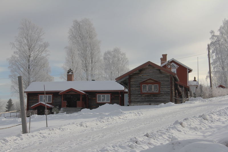 winter, red, exotic, building exterior, covering, land, built structure, traditional, sky, white, cottage, architecture, tourism, tree, scenics - nature
