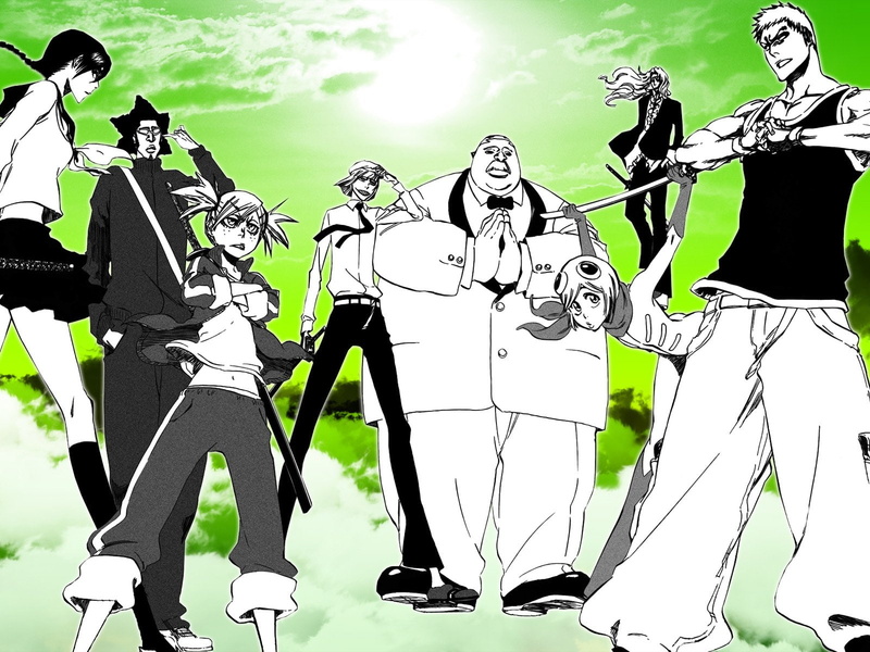 Lisa Yadomaru, Mashiro Kuna, Shinji Hirako, 720P, Love Aikawa, Rōjūrō Ōtoribashi, Kensei Muguruma, Bleach, Hiyori Sarugaki, Hachigen Ushoda