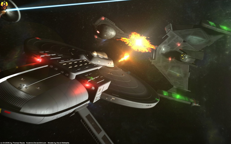 Klingon (Star Trek), Axanar, 1080P, Star Trek: The Original Series, Battle, Starship, Star Trek, Spaceship