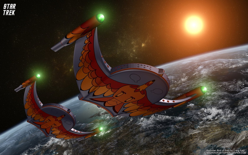 bird of, computer, trek, bird, 720P, desktop, star, prey, 2011, romulan, sci fi, 1680, free