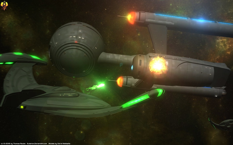 Romulan (Star Trek), Star Trek: Enterprise, Spaceship, Battle, Romulan War, Star Trek, Sci Fi, 1080P