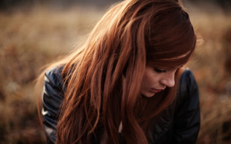 1080P, amy, long, abstract, hair, depth, freckles, hd, women, jacket, fi, fields, redheads, photography, portrait, art, pond, doctor