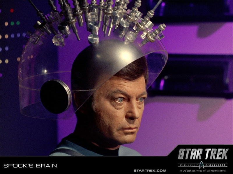 Star Trek, body part, males, looking, technology, Star Trek: The Original Series, headshot, purple, Dr. Mccoy, adult, men, communication, human face, indoors