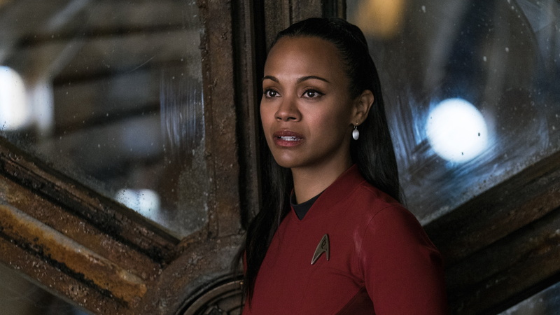 Uhura, 4K, 4K, Zoe Saldana, Star Trek Beyond