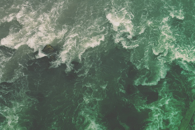 power, sea, ocean, nature, water, green, waves, 4K, surf