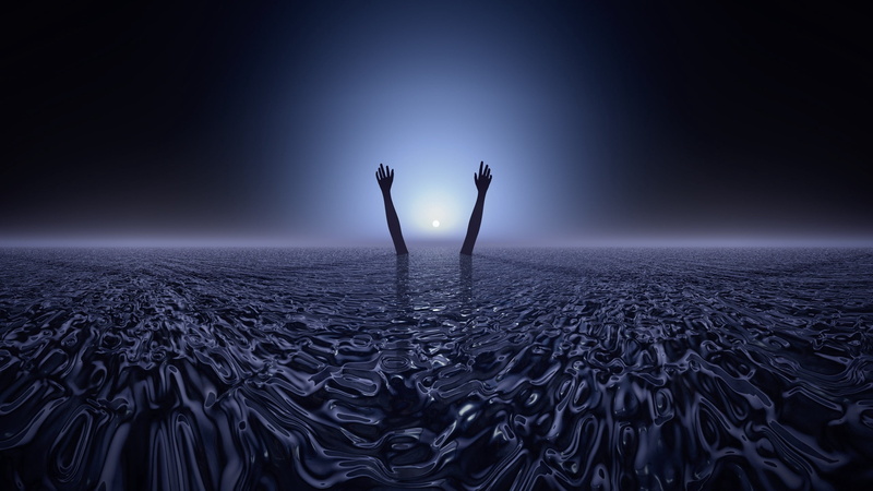 men, outdoors, accidents and disasters, creative, sunset, digital composite, aggression, silhouette, long exposure, success, computer crime, blue, anger