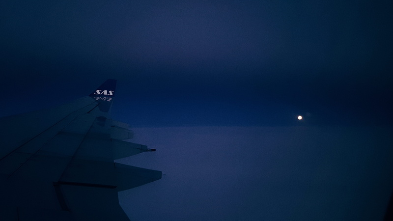 night, airplane, building, no people, flying, dark, built structure, blue, moon, wing, canada, nature, building exterior, full moon, communication, plane