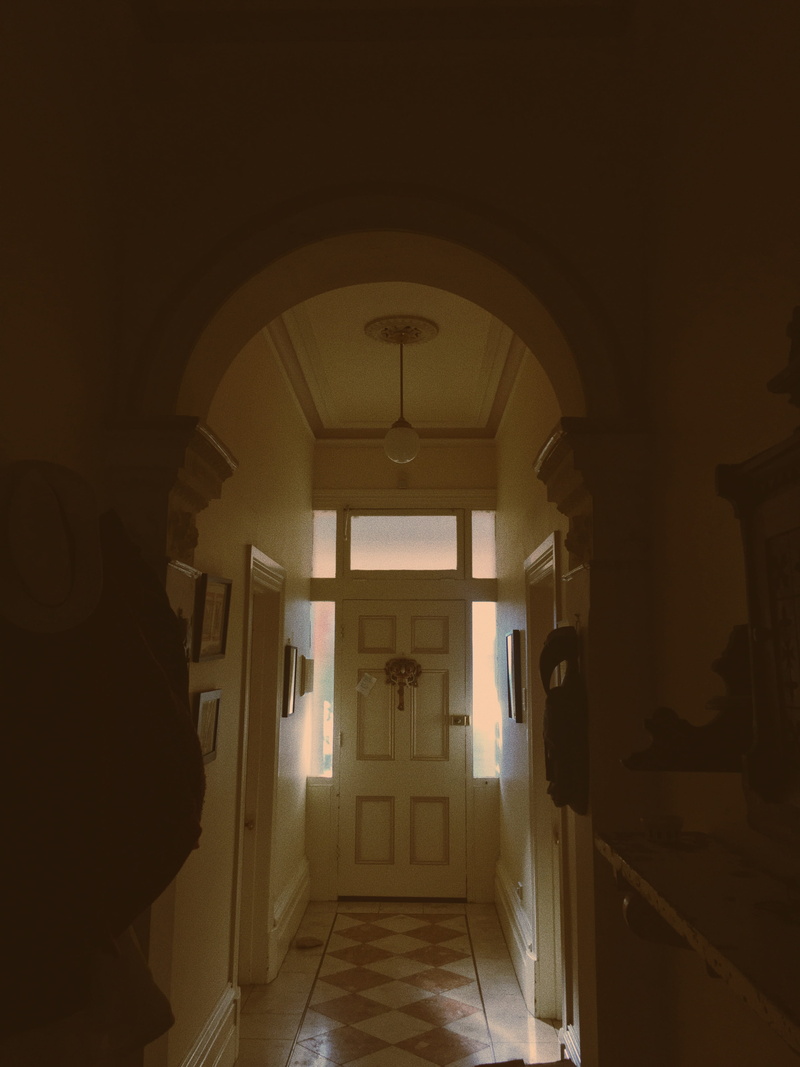 arcade, lighting, door, view, handrail, the way forward, floor, flooring, inside, hardwood, banister, building, crypt, the past, wood, built structure