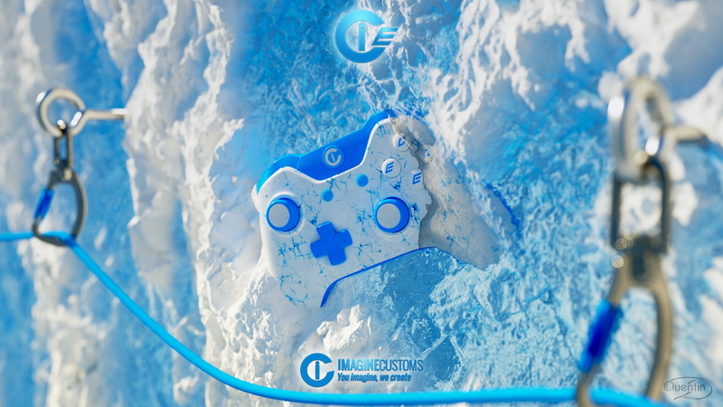 blue, craft, human representation, nature, art and craft, model, fan art, winter, ice, mammal, 3D, no people, day, economy, outdoors, 1080P, snow, close-up