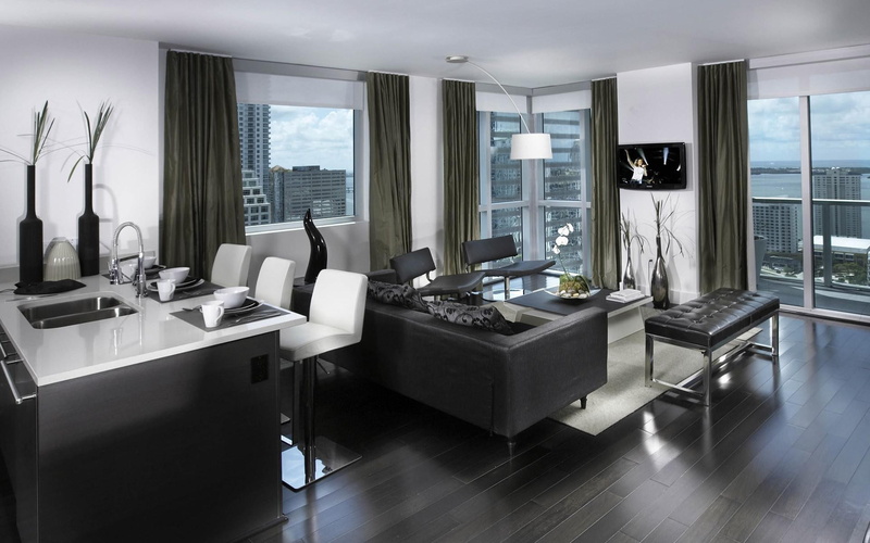living, furniture, chair, couch, modern, apartment, 1920x1200, kitchen, set, photography, room, 1080P