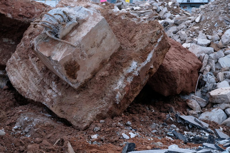 close-up, concrete, still life, destroyed, tear off, geology, solid, 5K, textured, debris, construction work, rock, day, travel, demolished, stone, work