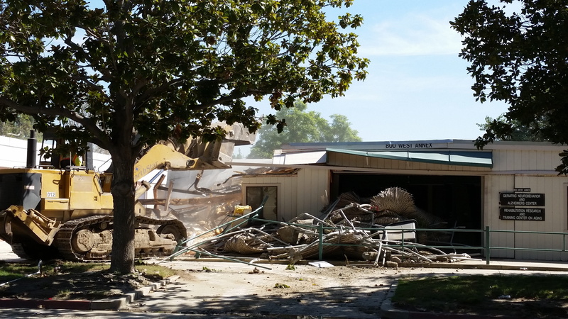 ruined, house, building exterior, demolition, machinery, construction, built structure, work, tree, structure, destroy, demolishing, bulldozer, sky, building