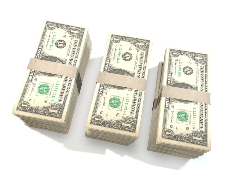 large group of objects, dollars, white background, cash, investment, buy, currency, high angle view, human representation, dollar sign, 1080P, economy