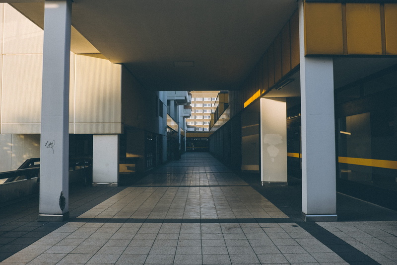 business, office, no people, new, urban, hall, wall, doorway, flooring, built structure, built, transportation, architecture, design, parking lot, entrance