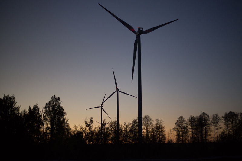 industry, ecology, renewable energy, landscape, wind turbine, alternative, alternative energy, sustainable resources, land, 4K, green, renewable, fuel and power generation