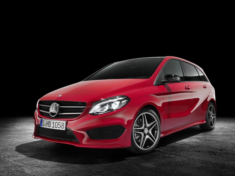 mercedes, facelift, 720P, b class, benz, 2015, cars
