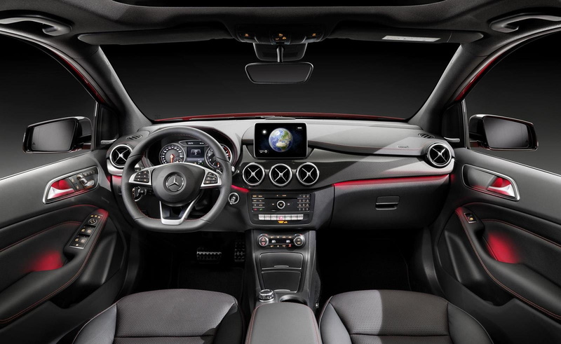 b class, mercedes, 720P, cars, facelift, 2015, benz