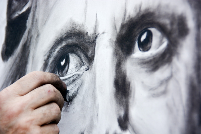 lifestyles, person, self improvement, human body part, artist, potloodtekenen, indoors, eyebrow, human eye, drawing, human face, man, eyeball, 5K, men