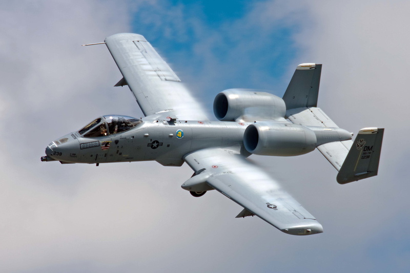 military, A-10, airplane, engine, army, jet, mode of Transport, day, pilot, outdoors, Thunderbolt II, power, flight, war, sky, side view, speed, transportation