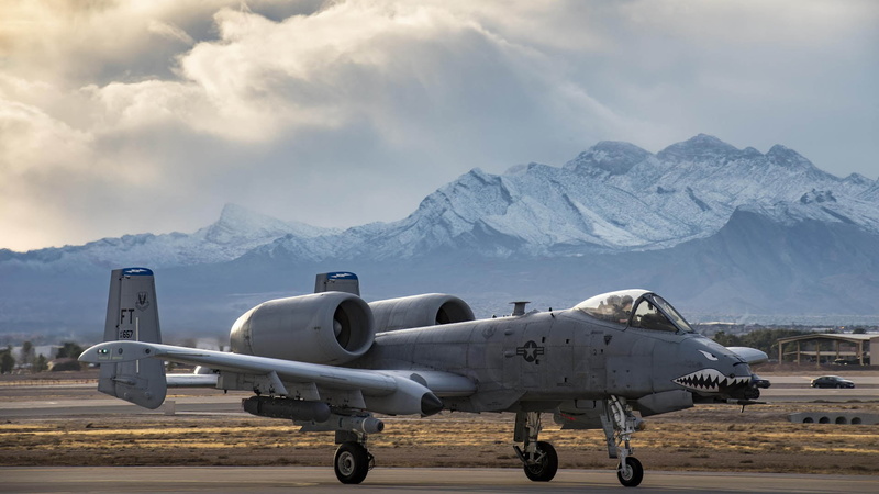 twin-engine attack aircraft, A-10, Fairchild Republic, American single, Thunderbolt II, 1080P, UNITED STATES AIR FORCE
