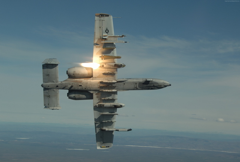 US Army, U.S. Air Force, aircraft, 2K, A-10 Thunderbolt II