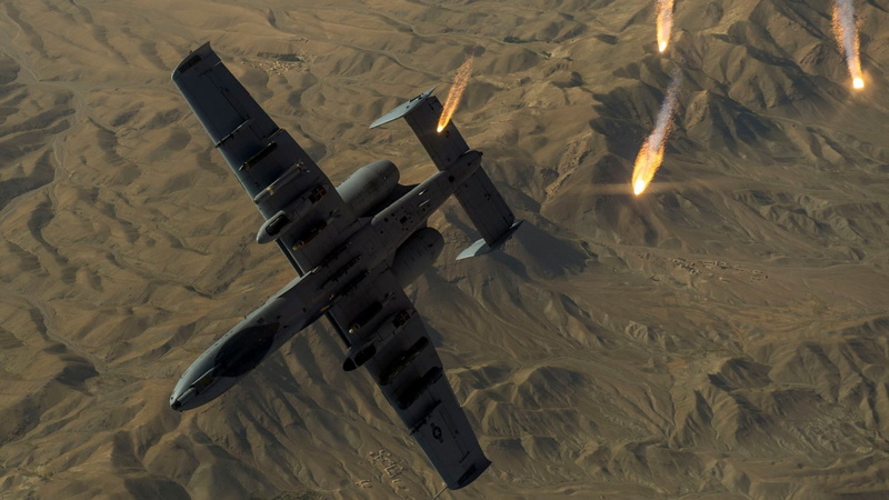 mode of transportation, desert, weapon, sunlight, 1080P, airplane, military military aircraft fairchild republic a 10 thunderbolt ii us air force, air force