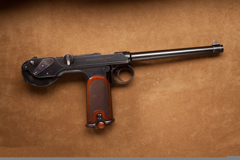 paintball, 2K, 1893, no people, crime, indoors, sign, handgun, wood - material, gun, protection, weapon, Borchardt, German, single object, metal, violence