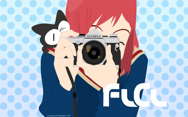 samejima, cooly, uniforms, mamimi, redheads, school, flcl, cameras, 720P, fooly, sailor