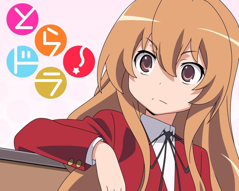 illustration, aisaka taiga, backgrounds, teenager, toradora, look, emotion, anime, females, adult, blond hair, hair, vector, character, cute, men, cartoon