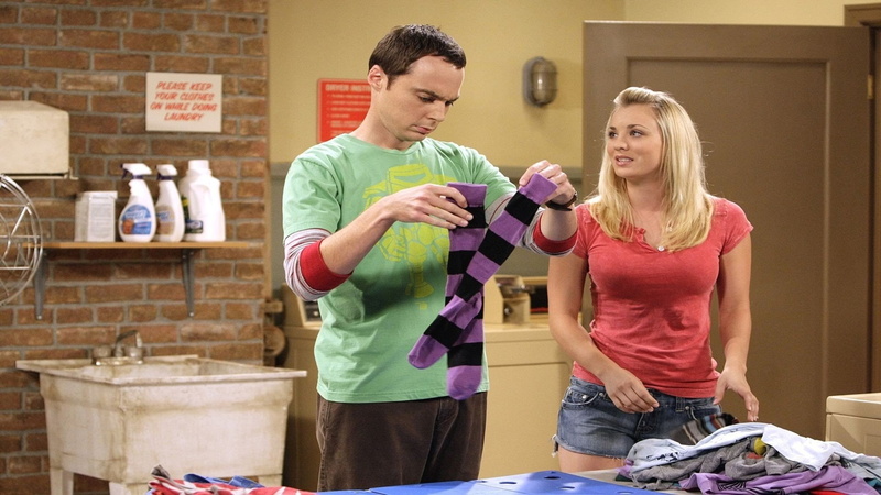TV Show, Kaley Cuoco, Sheldon Cooper, Jim Parsons, The Big Bang Theory, Penny (The Big Bang Theory), 1080P