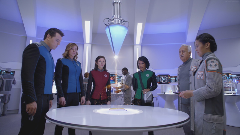 Seth MacFarlane, 4K, best tv series, Halston Sage, Penny Johnson Jerald, Christine Corpuz, The Orville