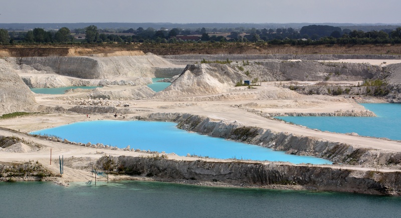 outdoor, pollution, no people, landscape, tranquil scene, blue water, day, natural, tranquility, hot spring, non-urban scene, salt flat, swimming pool
