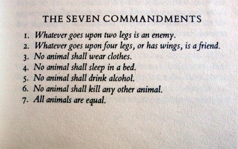 quotes, george, 2K, orwell, commandments
