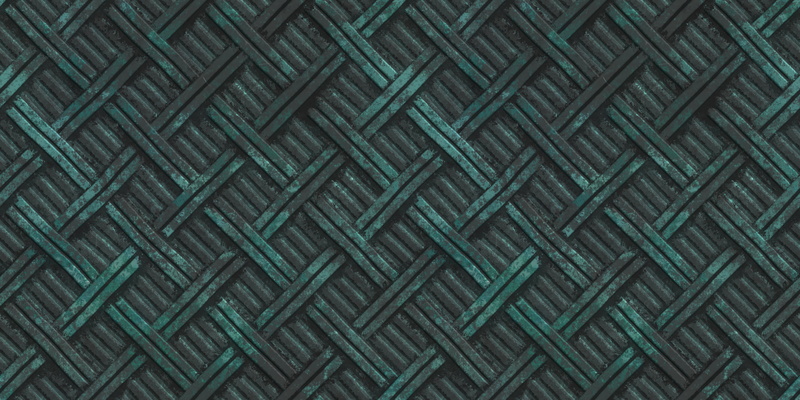 vintage, green, stripe, 3D, texture, structure, pattern, 3D Abstract, grunge, abstract, 5K, rust