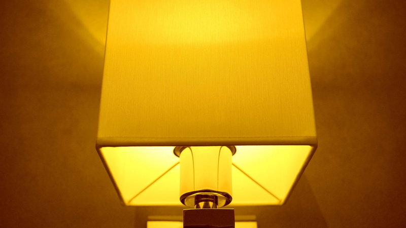 lightbulb, lamp shade, indoors, energy, electric light, lighting equipment, design, light fixture, yellow, light, 4K, technology, bulb, architecture, illuminated