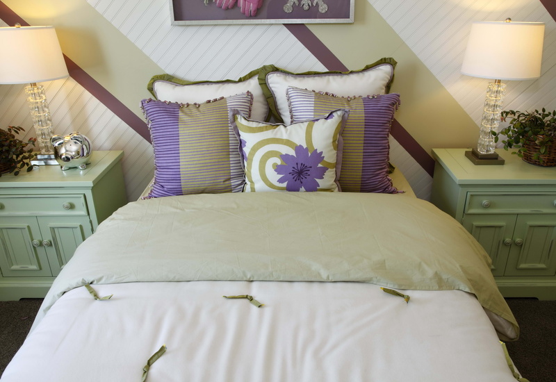childrens room, bedroom, domestic Room, set, no People, elegance, pillow, white, night Table, window, decoration, cushion, side table, sheet, lifestyles