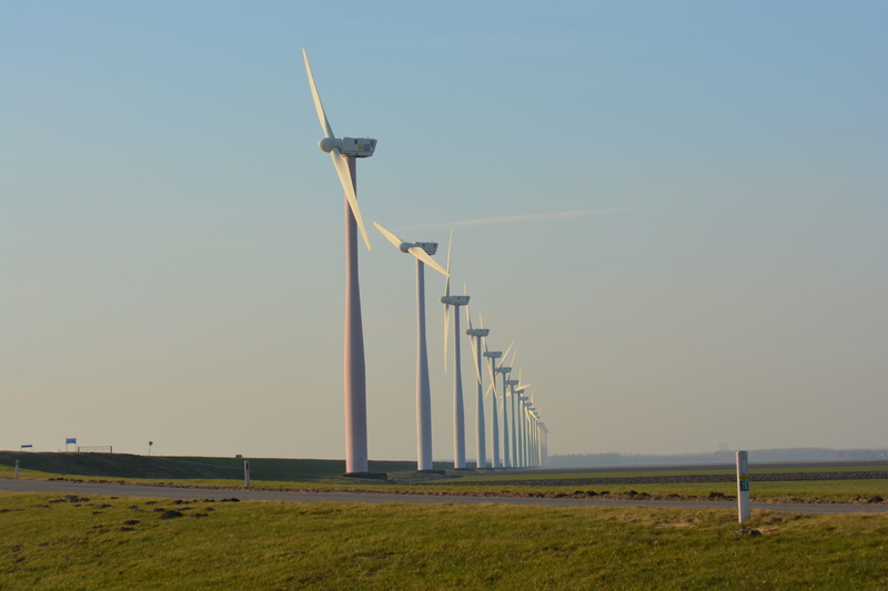 beauty in nature, fuel and power generation, Windmills, Nature, wind power, lot, sustainable resources, outdoors, clear sky, sky, field, renewable energy
