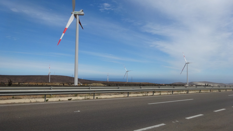outdoors, symbol, cloud - sky, Route, 4K, alternative energy, environment, Asphalt, clouds, nature, wind power, windmill, day, marking, turbine, wind turbine